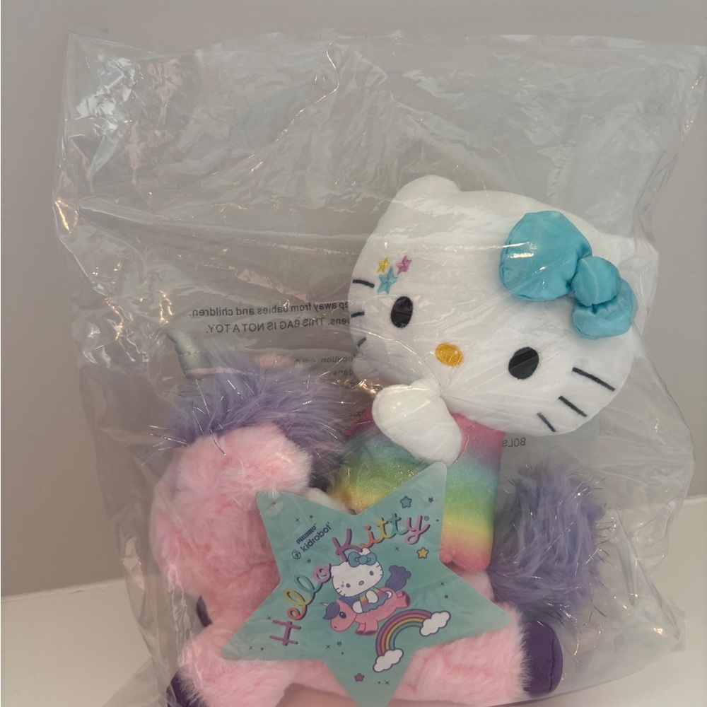 Hello Kitty Rainbow Plush Toy
